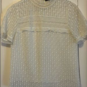 new Zara lace top